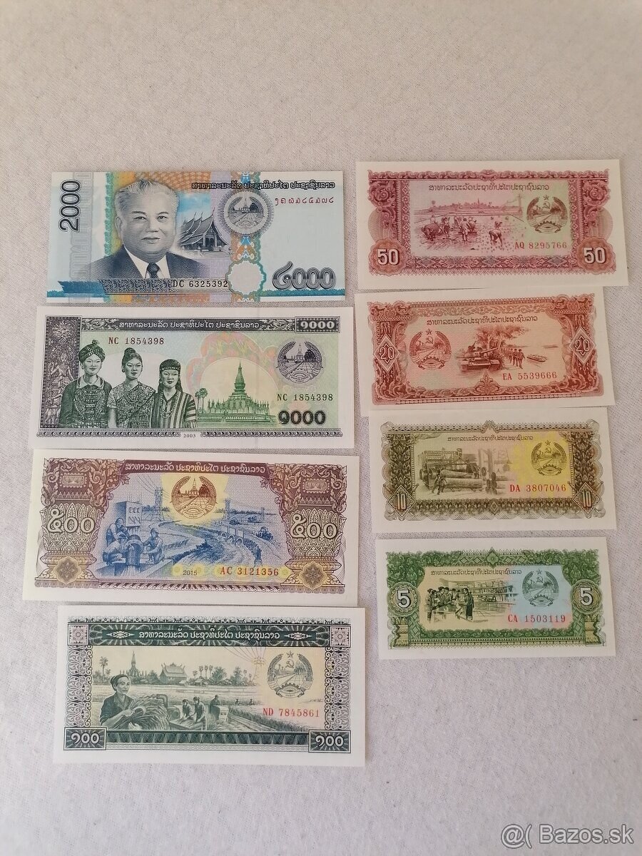 Unc bankovky (zostava č.6)