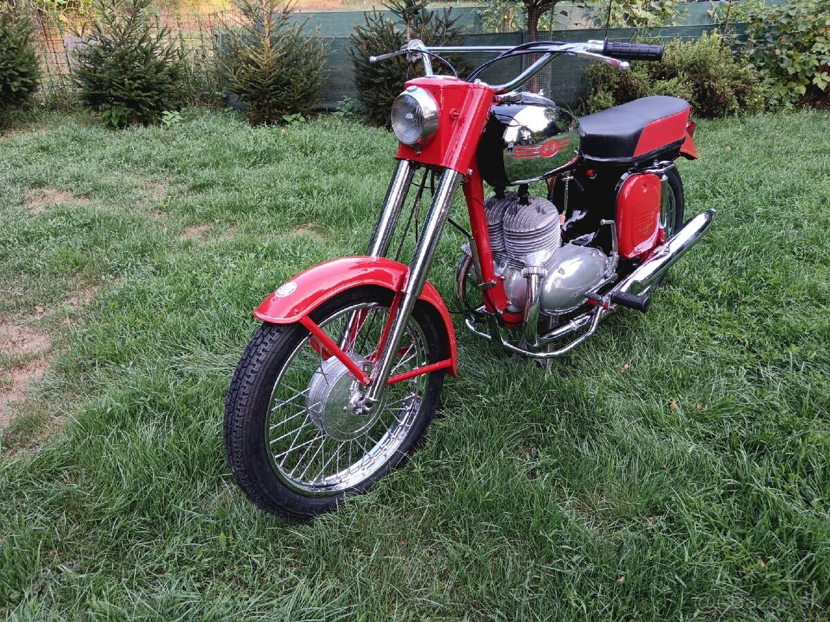 Jawa 350 Super Šport s TP a ŠPZ