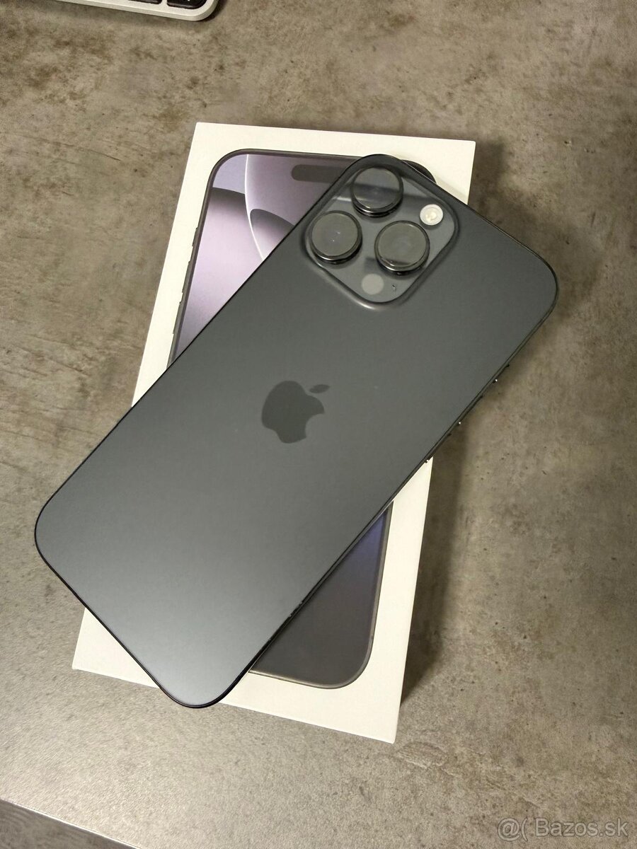 iPhone 16 Pro Max – 256 GB, Titanium Black