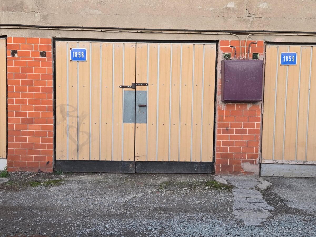 Predám garáž na Ostravskej ul. (Juh - Železníky)