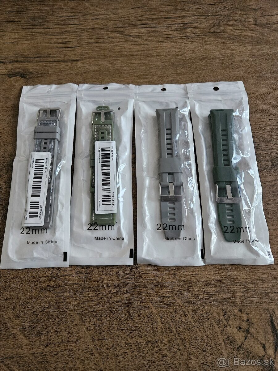 Remienky pre hodinky 22mm