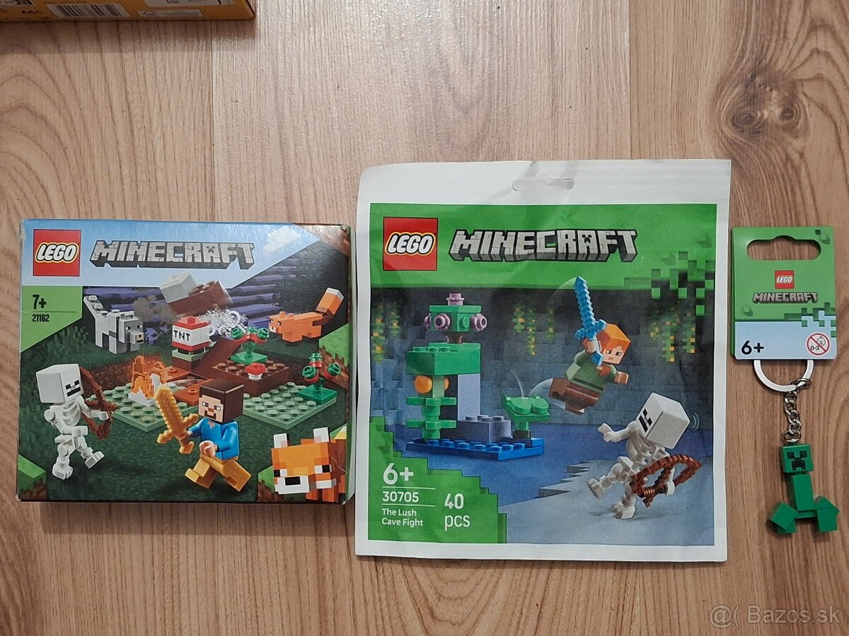 LEGO sety Stitch Encanto Harru Vlak Sonic Minecraft