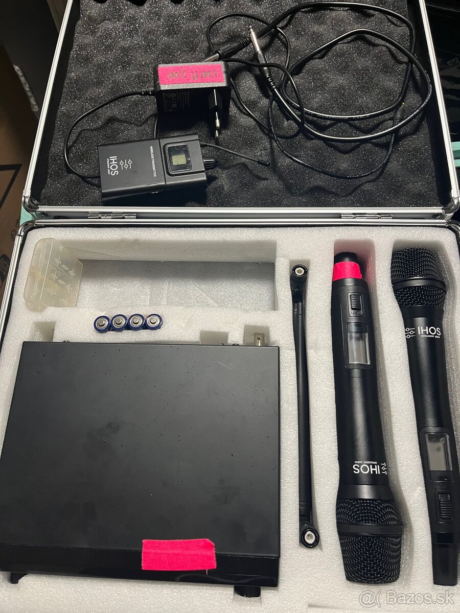 Ihos Iwm 200 bezdratove mikrofony - 120€