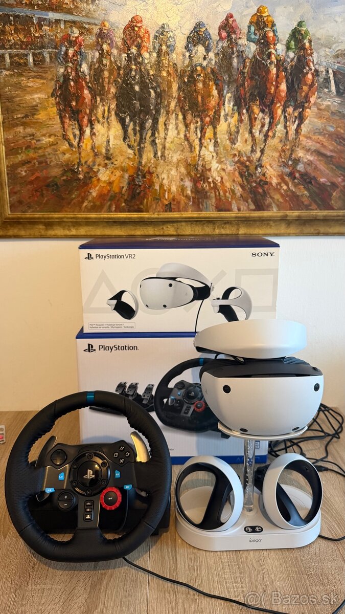 PlayStation VR2 + Logitech G29
