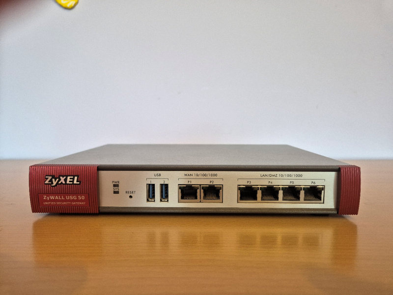 Router/Firewall Zyxel USG 50