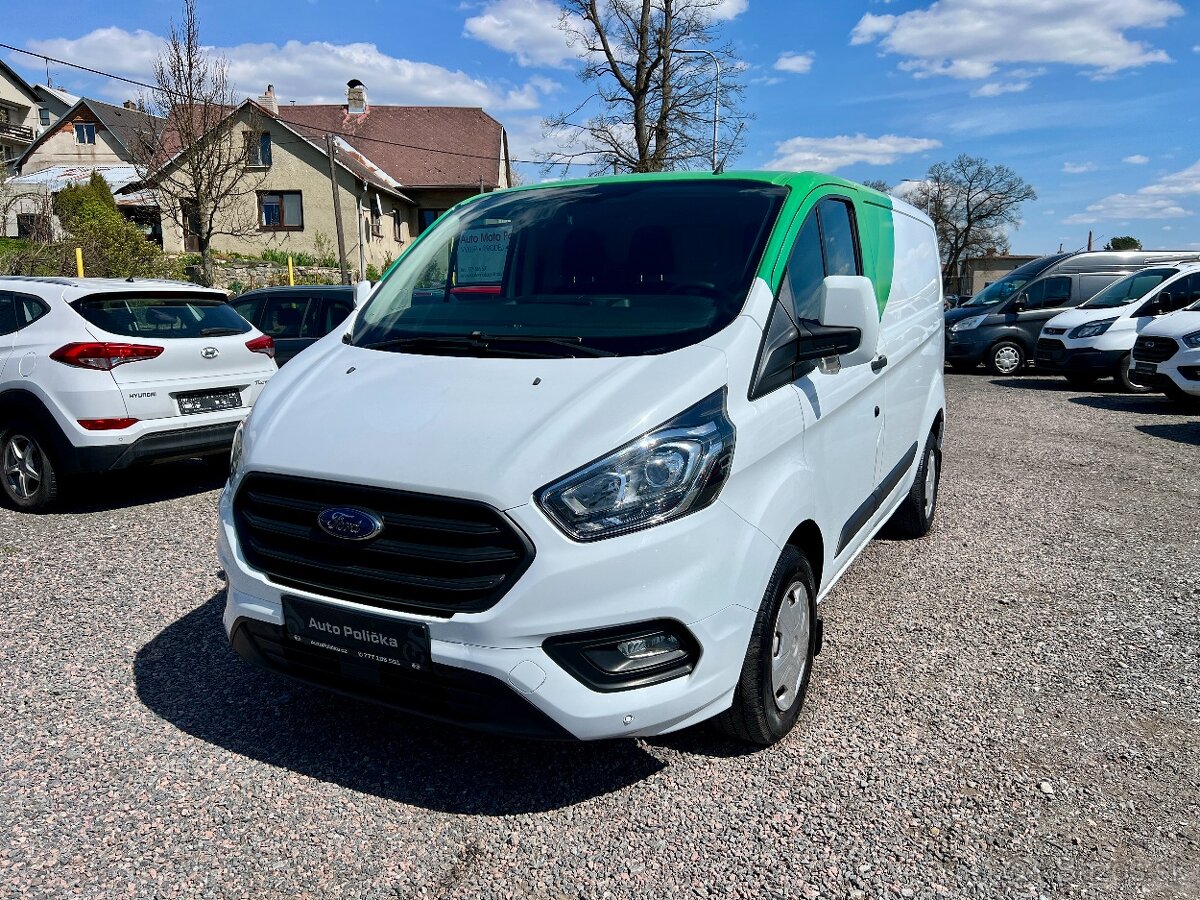 Ford Transit Custom 2.0d 77 kW L1 Klima,LED,PoServisu