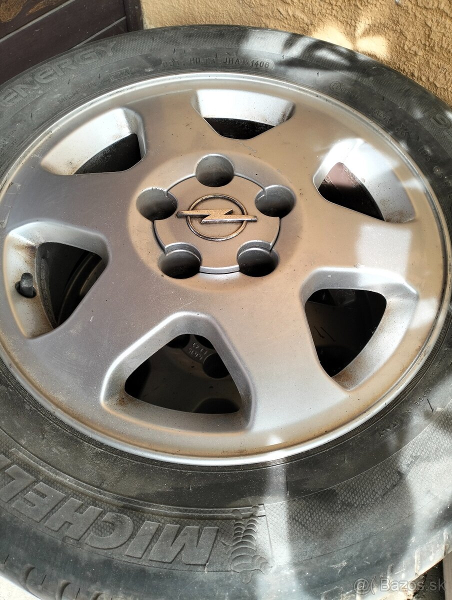 Hliníkové disky R15 Opel