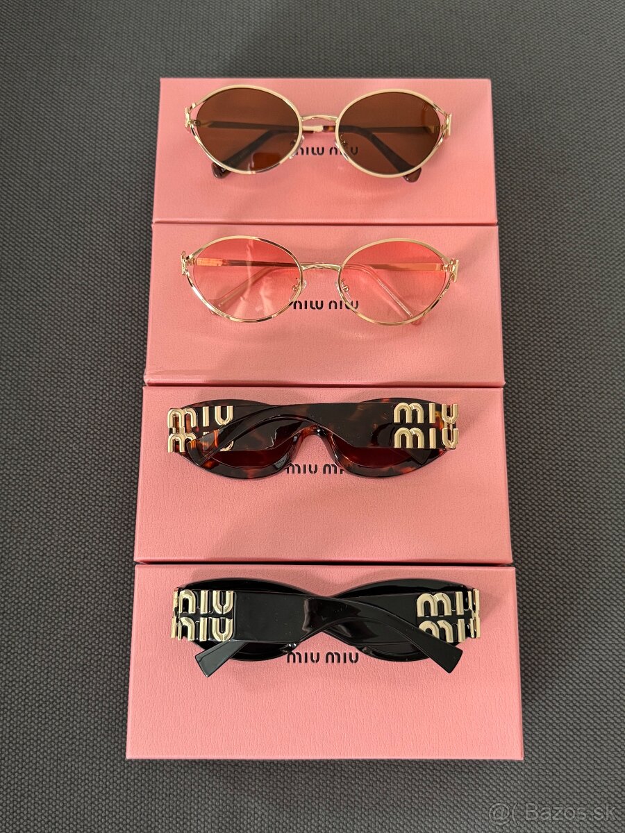 Okuliare miu miu komplet balenie