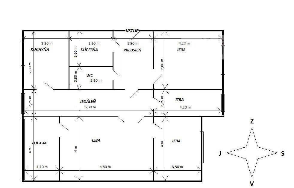 Moderný 5 izbový byt. Prešov - Sekčov