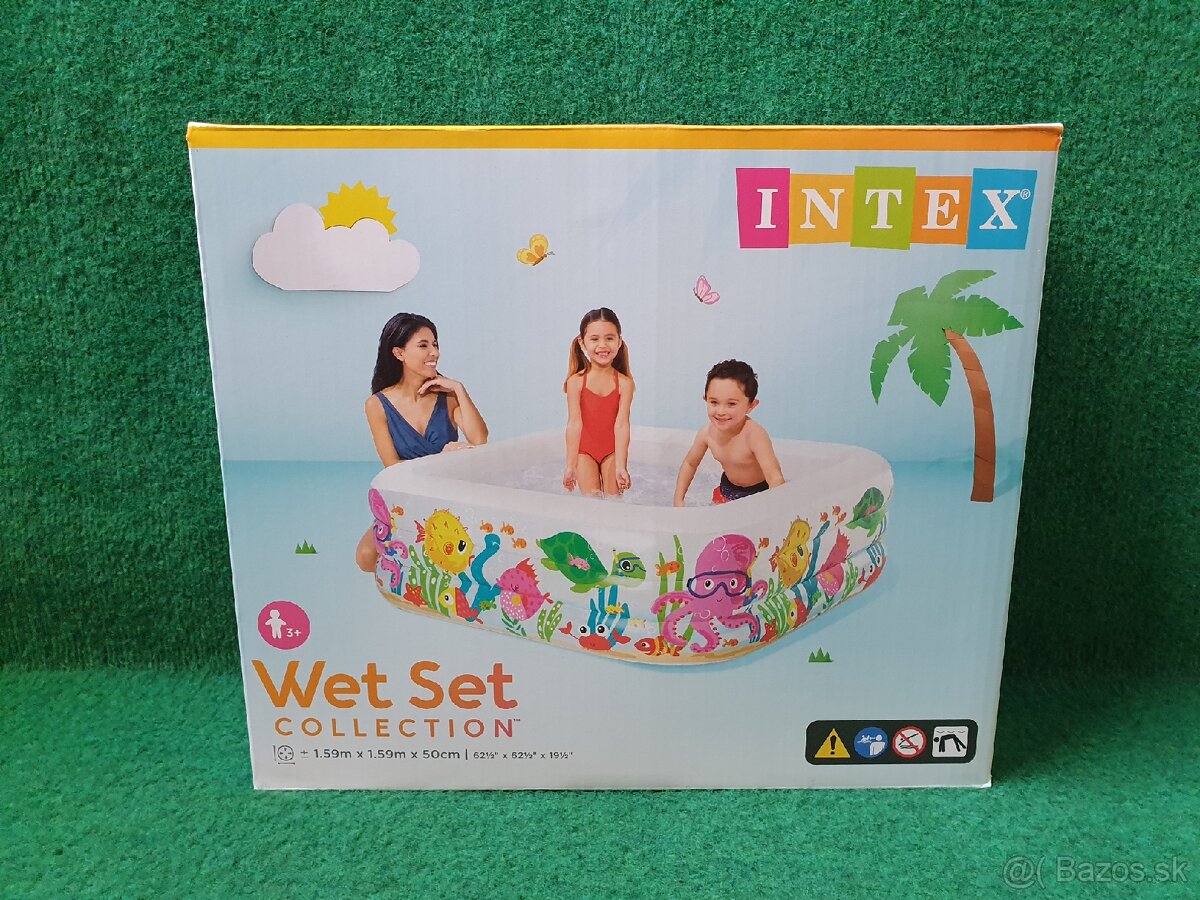 INTEX BAZÉN AQUA 159 X 159 X 50