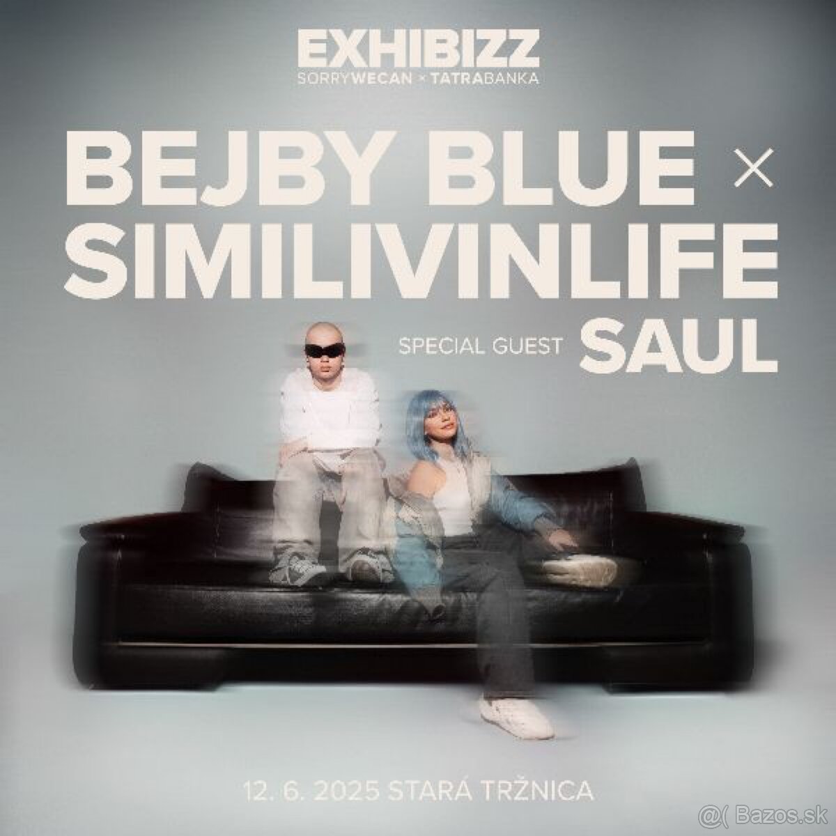 Predám lístok na EXHIBIZZ x SIMILIVINLIFE koncert
