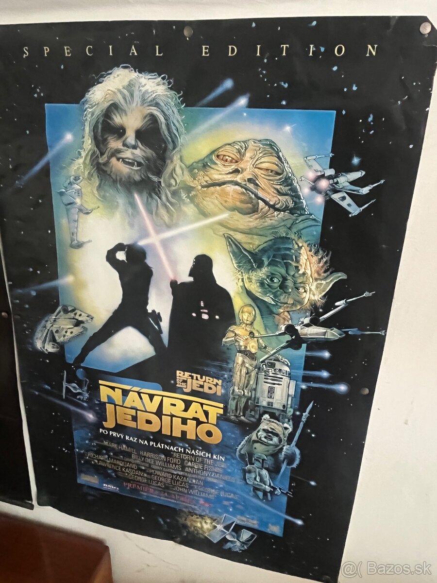 Star wars plagat Návrat Jediho 1997