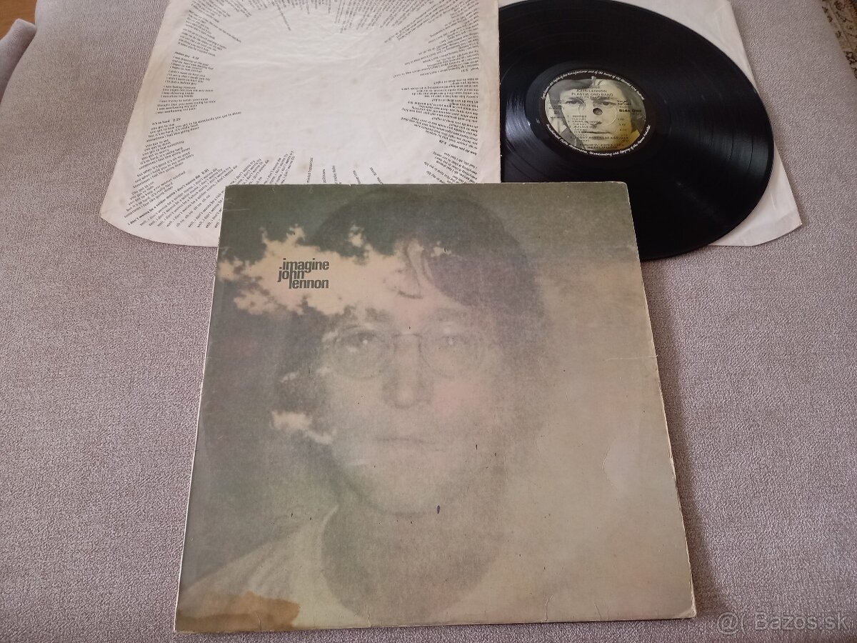 John LENNON “Imagine” /Apple 1971/+orig. vnut. ob/texty ,to