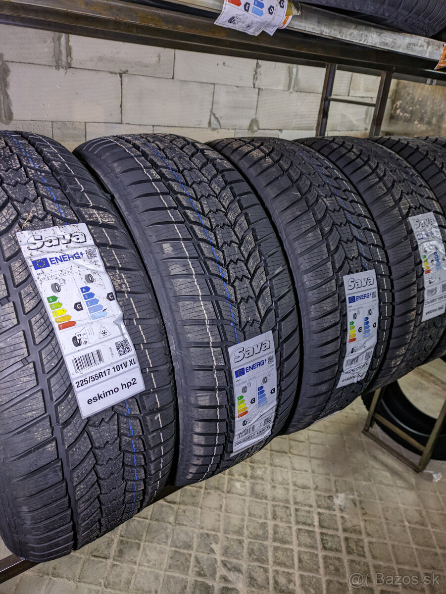 225/55 R17 Sava zimné pneumatiky