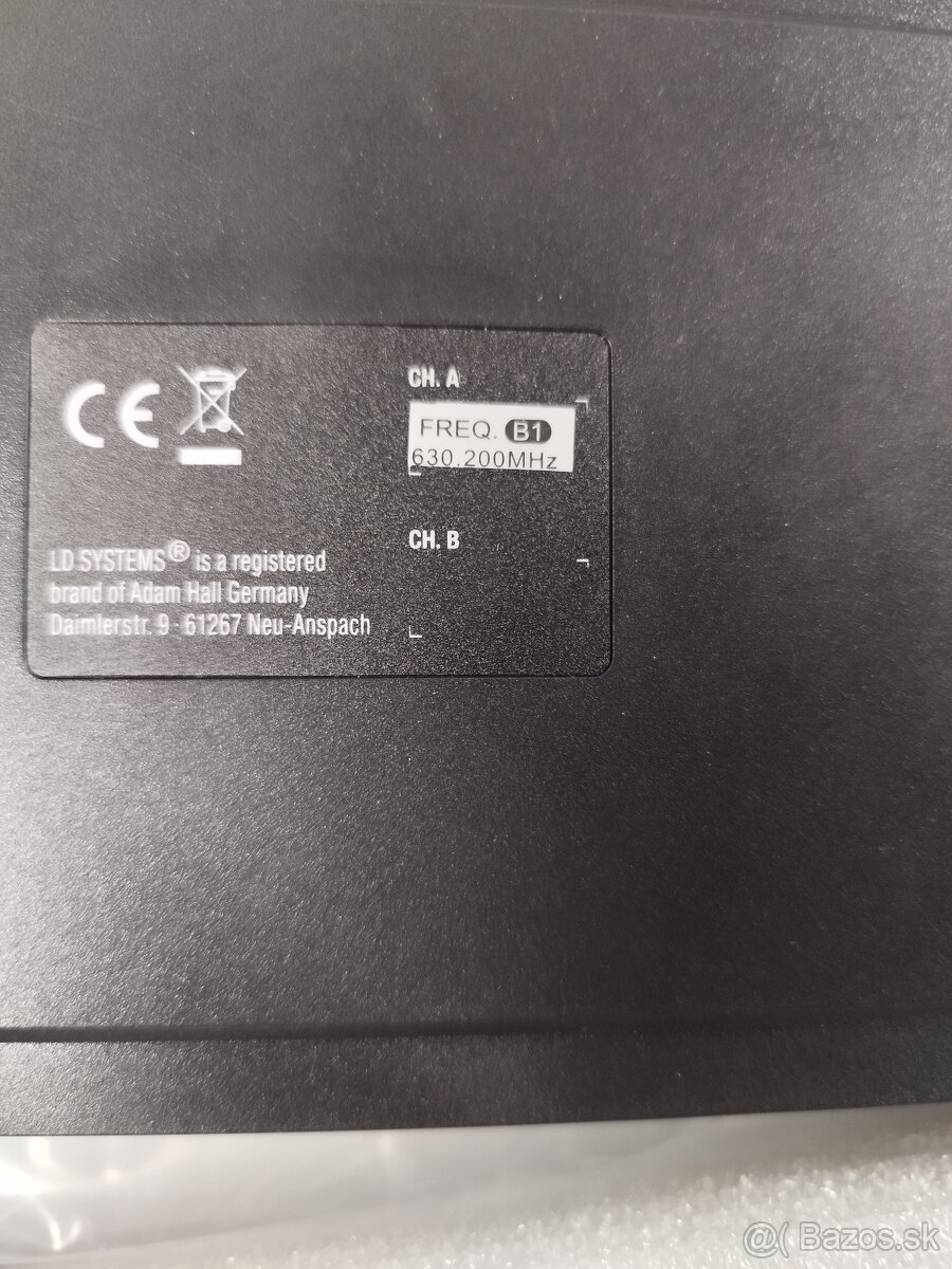 Predám bezdrôtový mikrofón LD systems