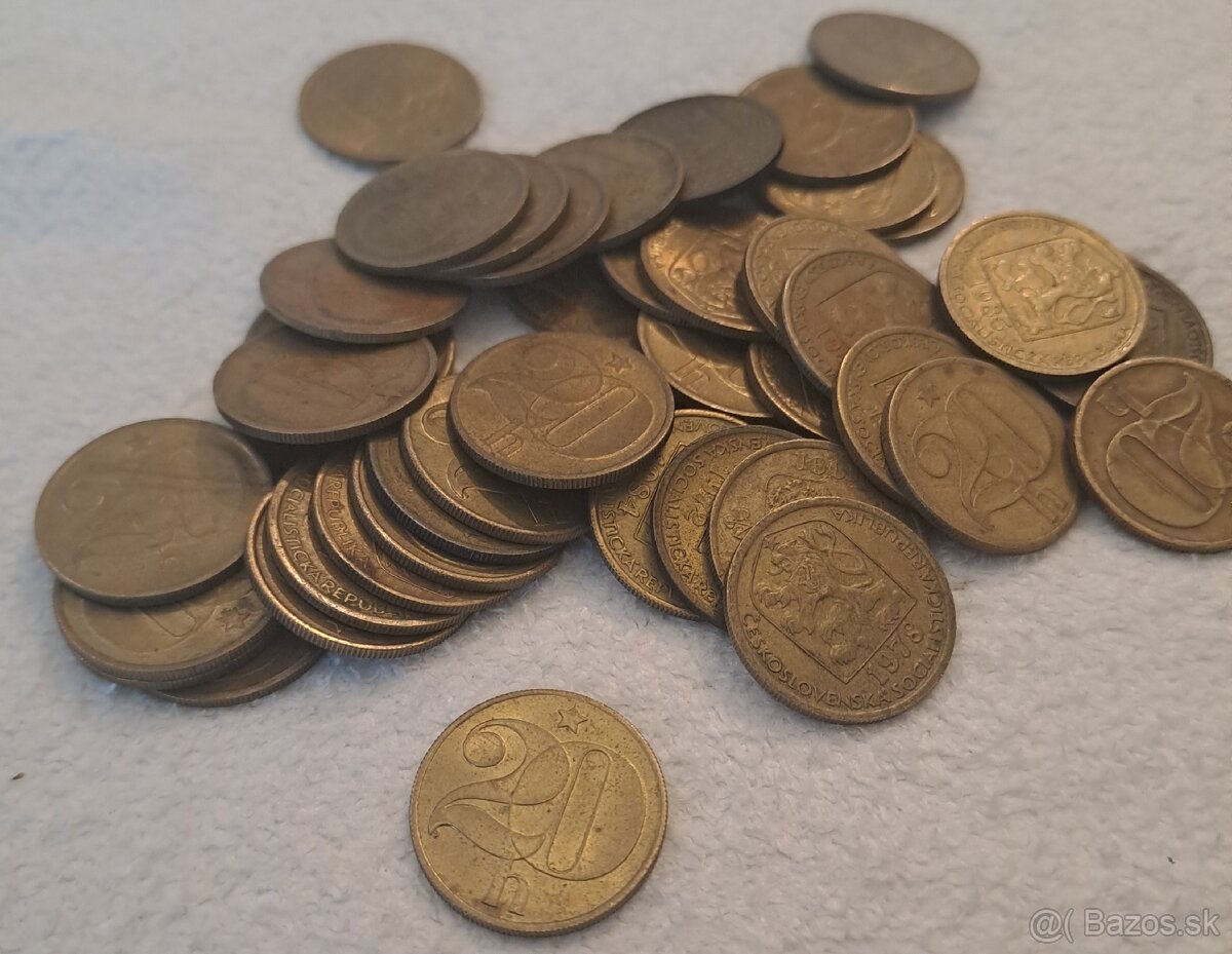 20 haliere ČSSR