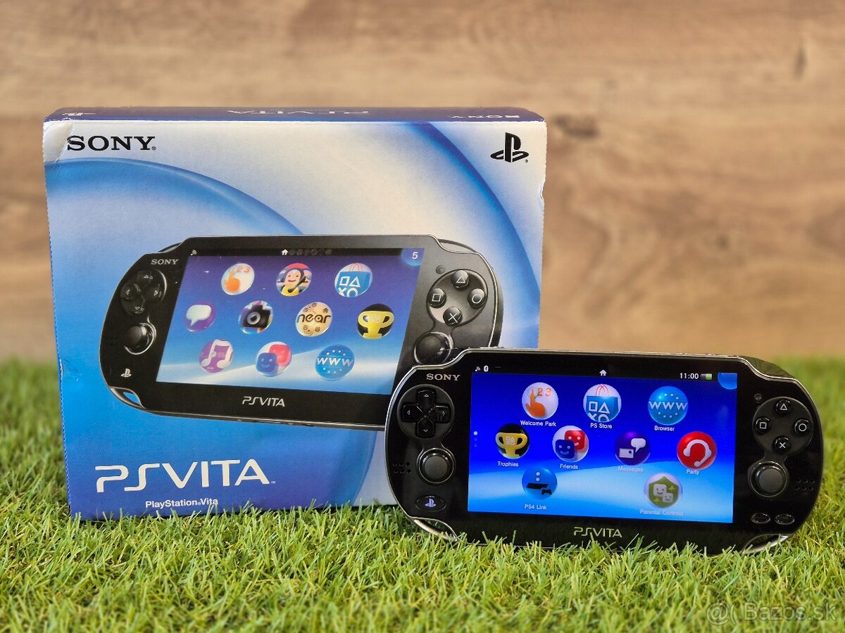 Playstation Vita OLED, Wifi, 8GB karta a 7 hier