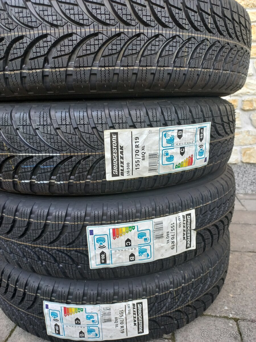 BMW i3 nová zimní sada 19 Styling 427 Bridgestone 155 70
