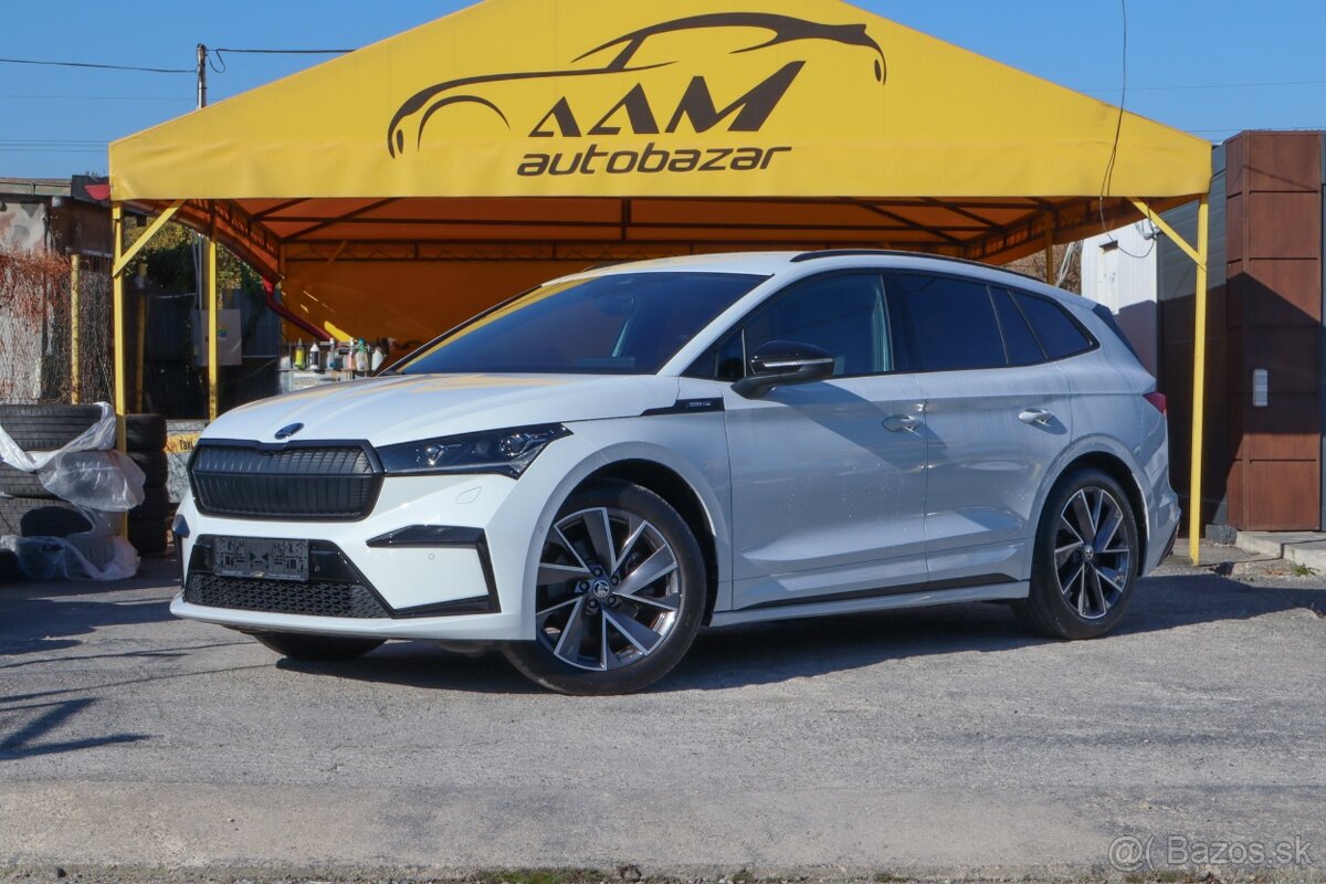 Škoda Enyaq iV 60 Sportline -42tis.KM-NEBÚRANÉ