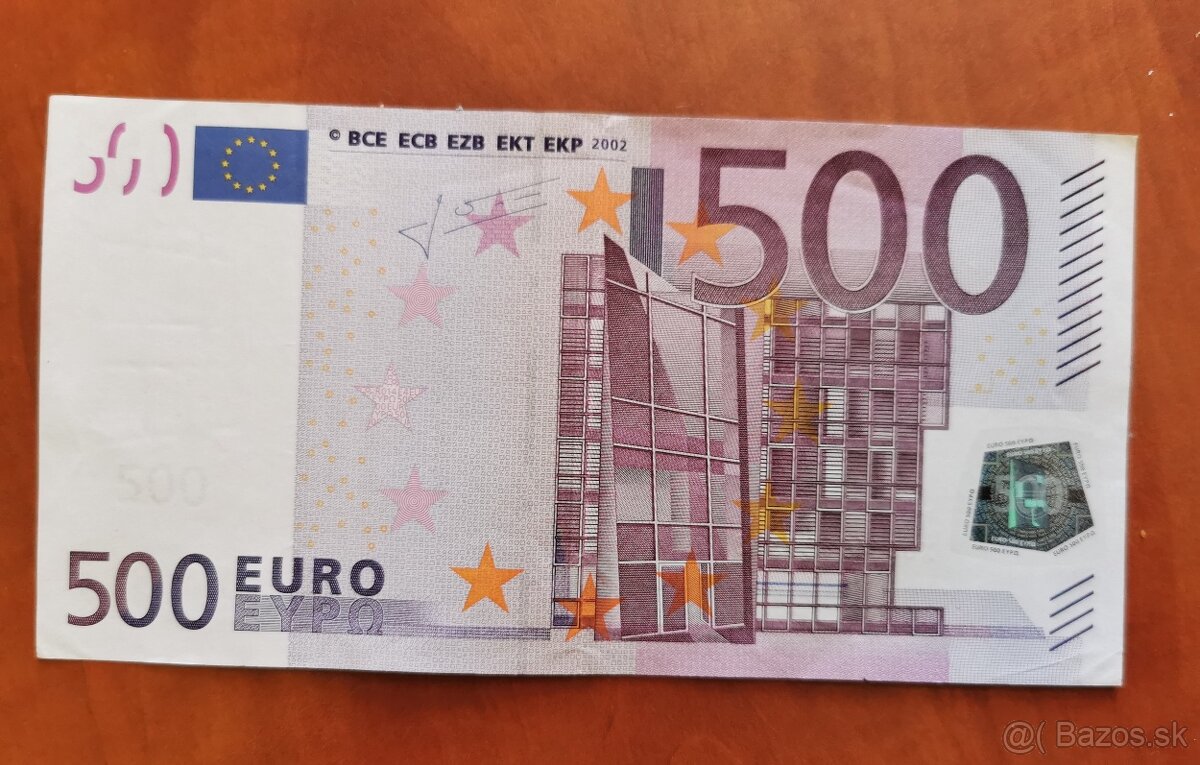 500 euro bankovka