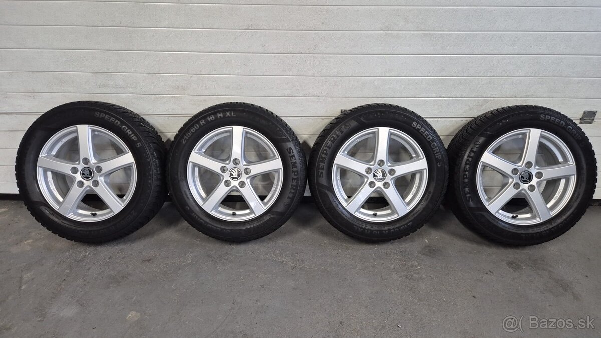 Hliníkové disky 5x112 r16 ET41 Karoq/Ateca/T-Rock