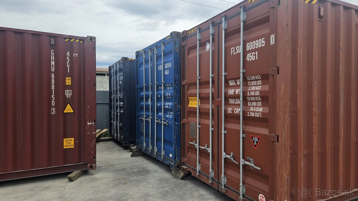 Lodný kontajner 40hc po 2-3cestach cena s dopravou