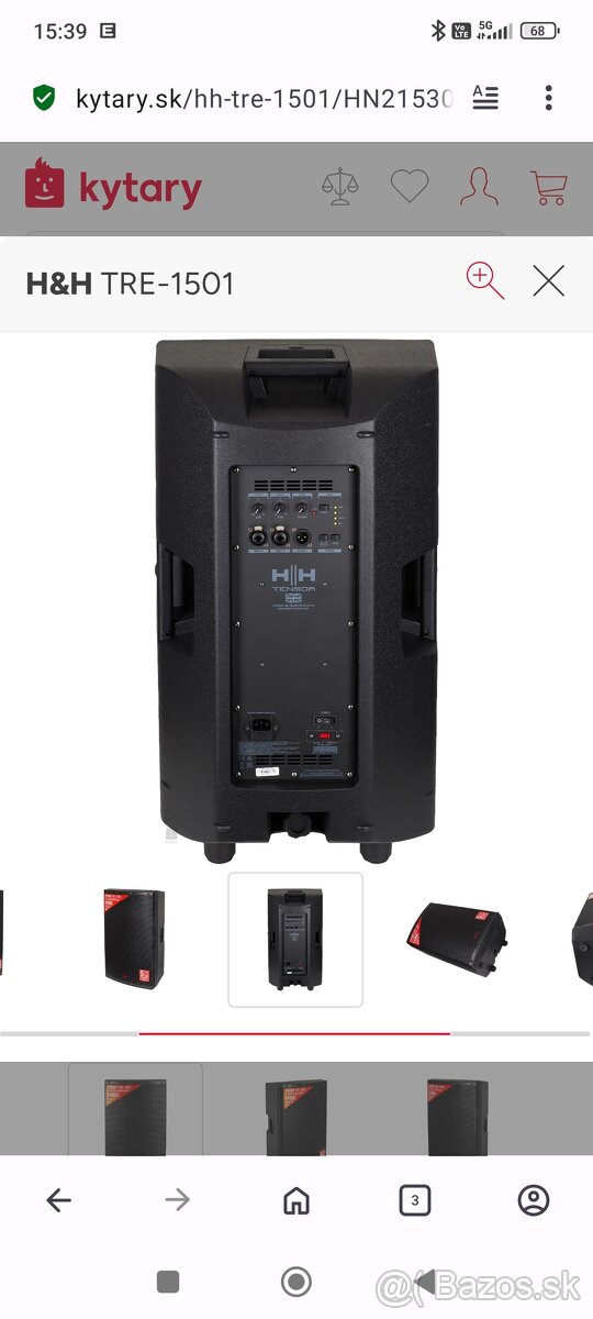 Aktívny reproduktor H&H TRE-1501