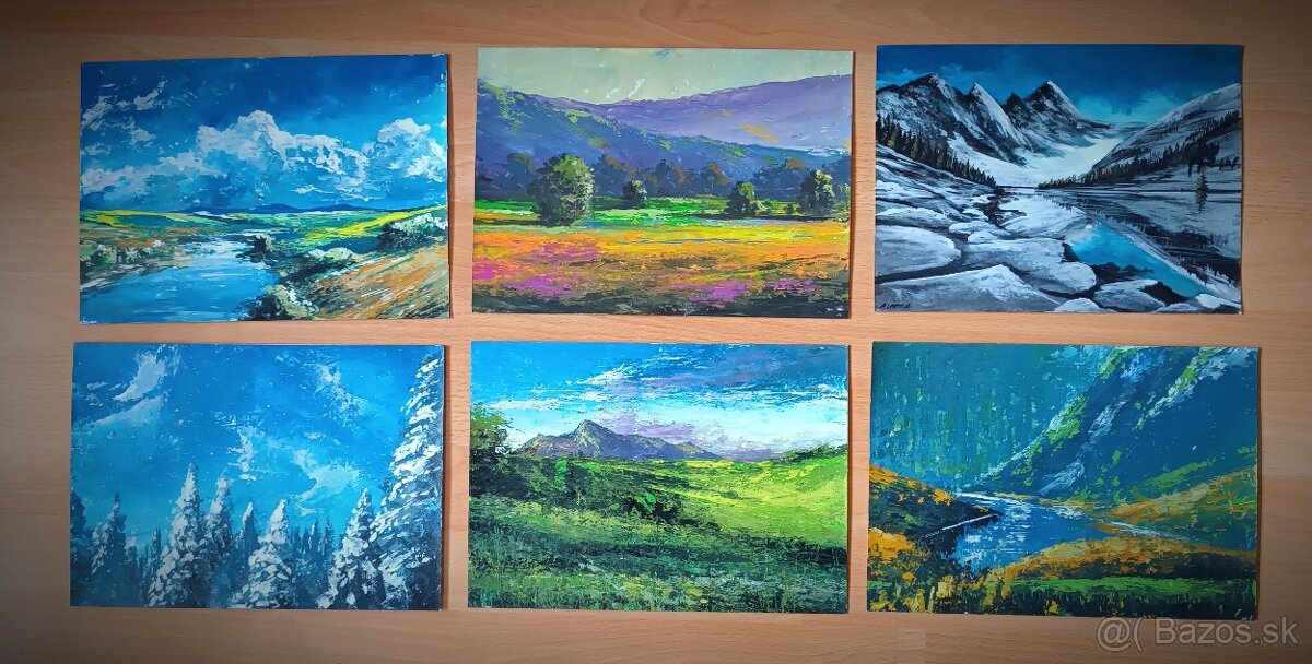 Akrylové obrazy 30x20