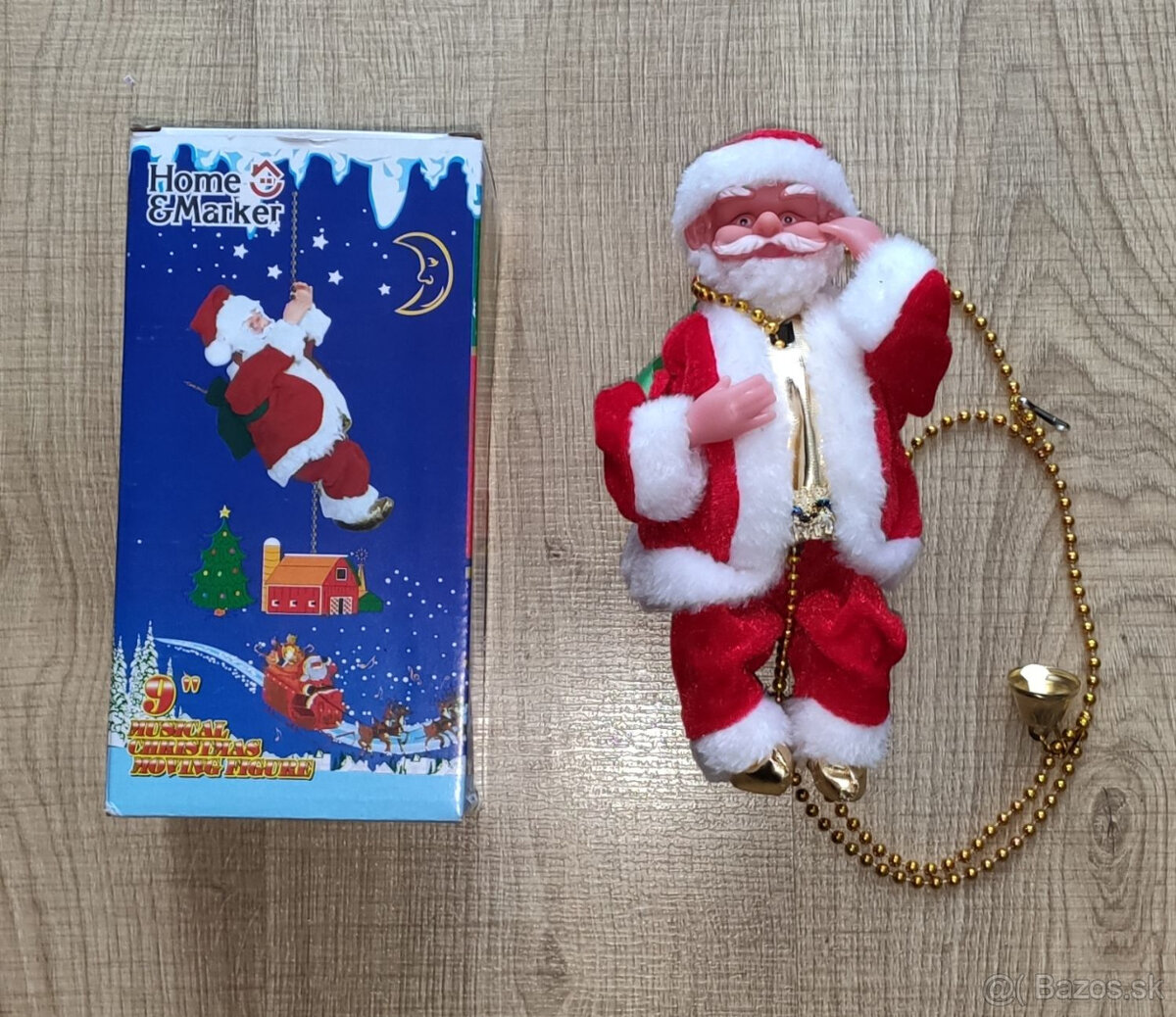 NOVÉ Lezúci Santa na retiazke