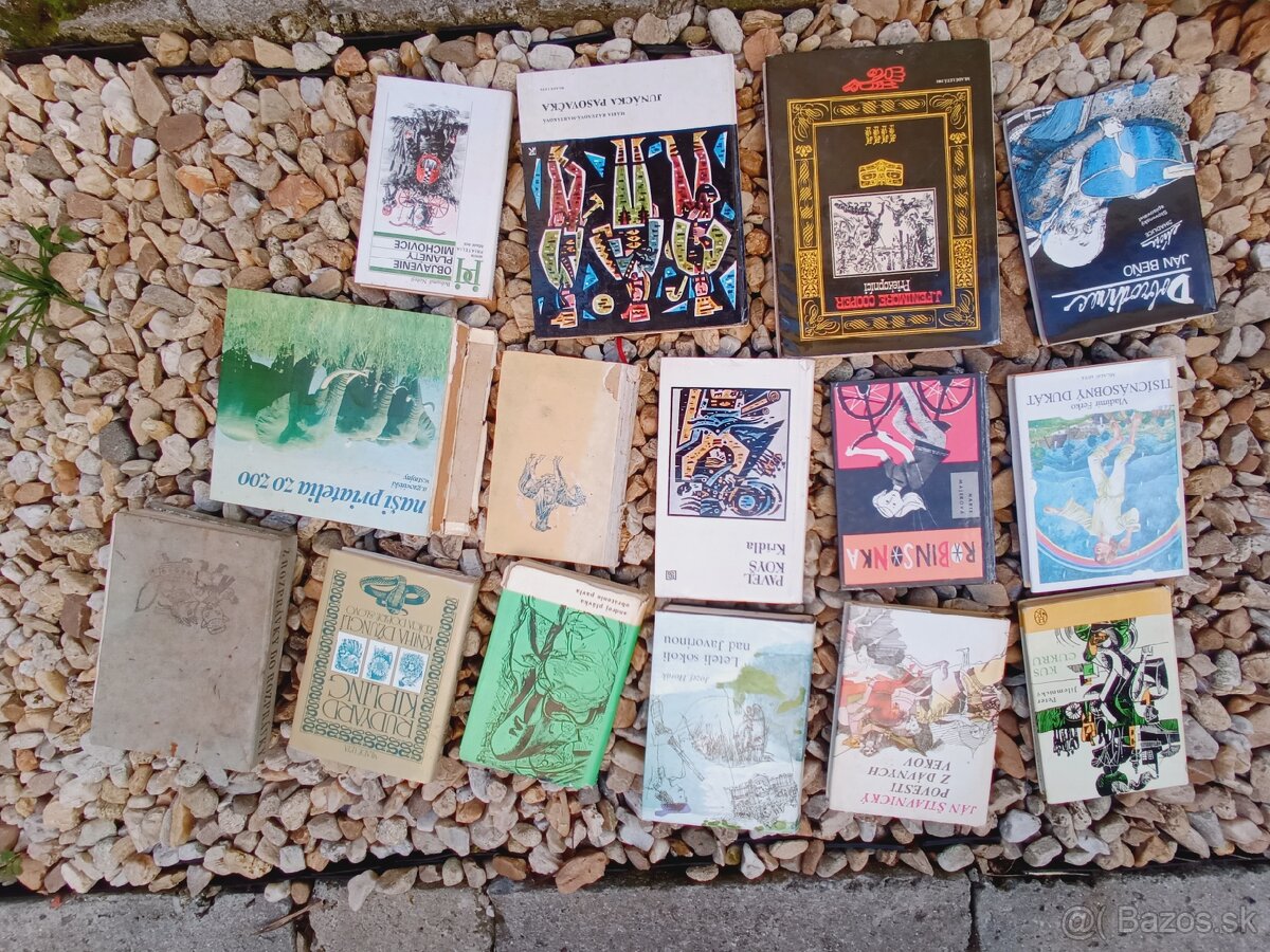 Knižky od slovenských autorov aj pre mládež alebo deti,..