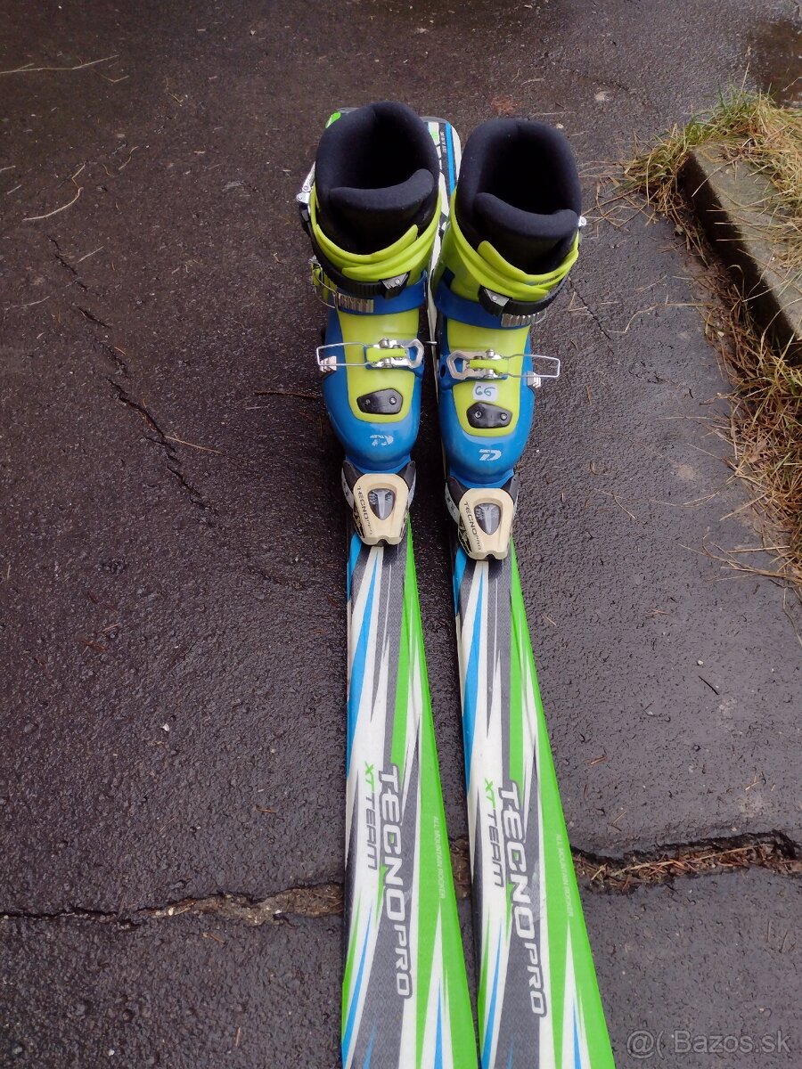 lyže 140cm,