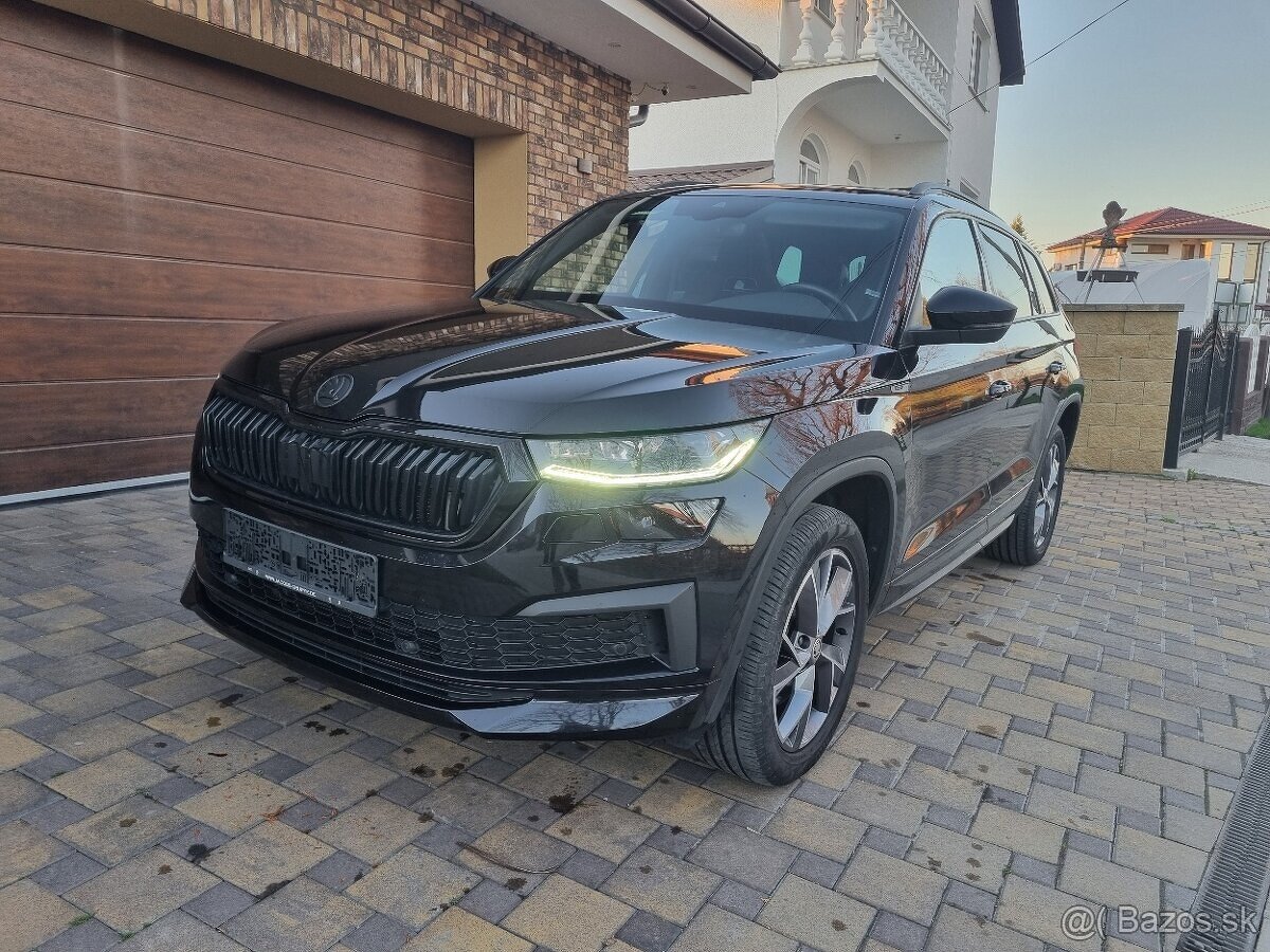 Škoda Kodiaq 2.0 TDI DSG 4x4 Sportline Panorama 147 kw - v z