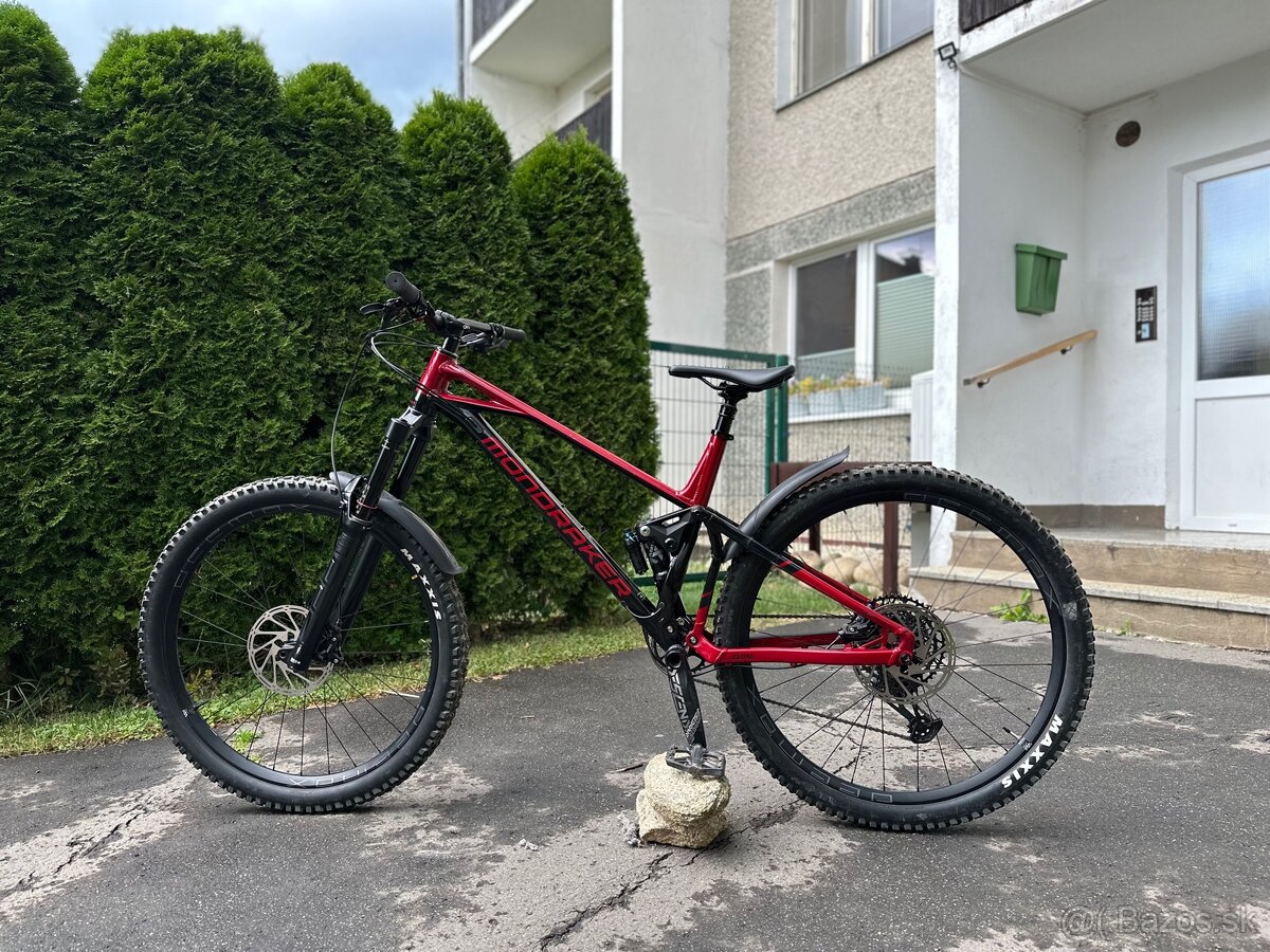 Mondraker Superfoxy (SPE) 29 bicykel, black/cherry red