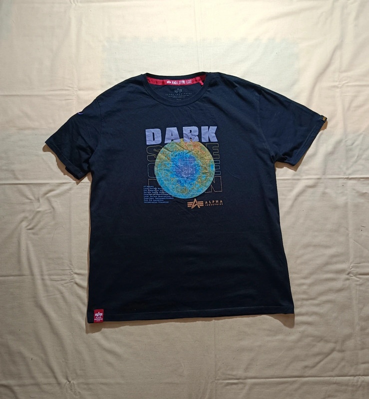 Alpha Industries x NASA "Dark side of the moon" tričko XXL