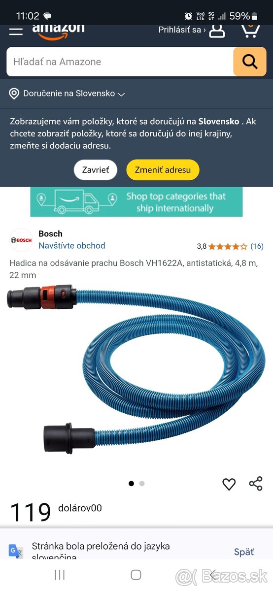 Hadica na vysavac