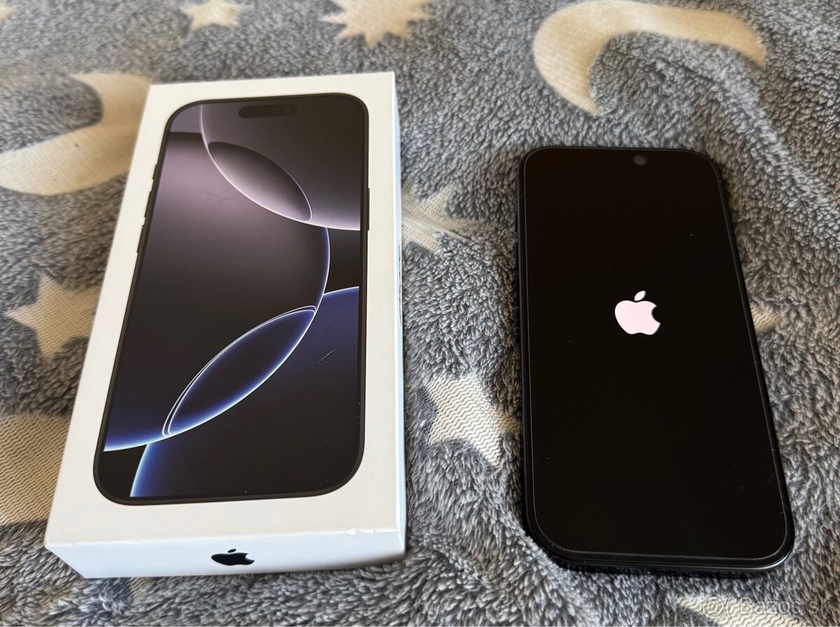 iPhone 16 Pro, Black Titanium