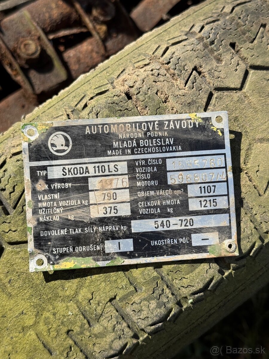 Motor škoda 110 LS