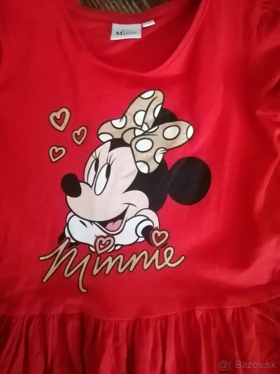 Šaty minnie 128