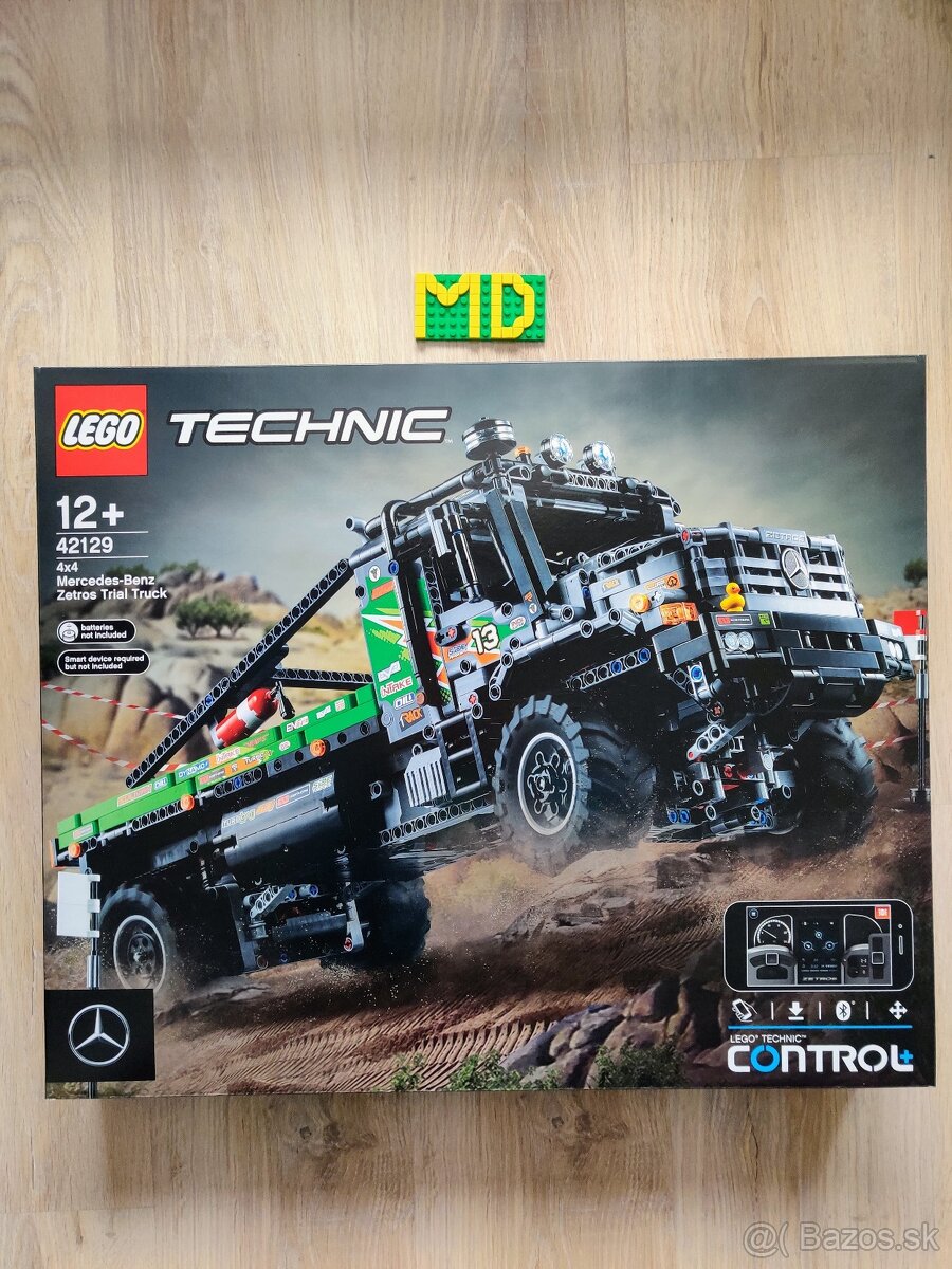 LEGO Technic 42129 Nákladiak Mercedes-Benz Zetros 4 x 4