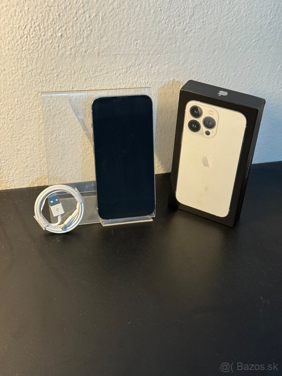 Predám Apple iPhone 13 PRO 128GB Silver Bežné známky