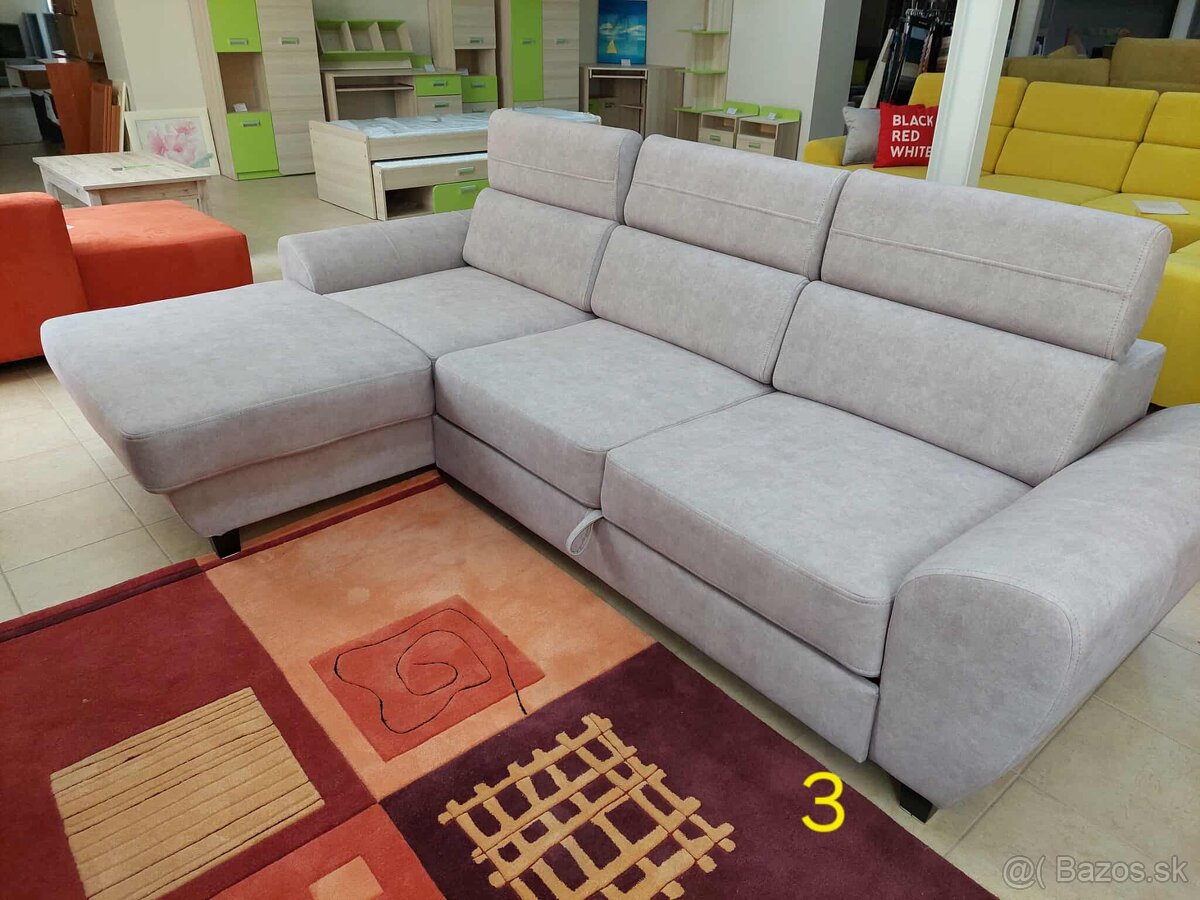 Nová moderná sedačka do tvaru L - 3