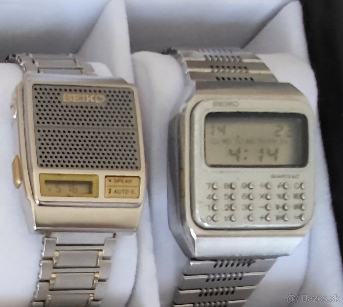 Predám2ks Seiko Speak a calculator LC mod.C153,/1978r