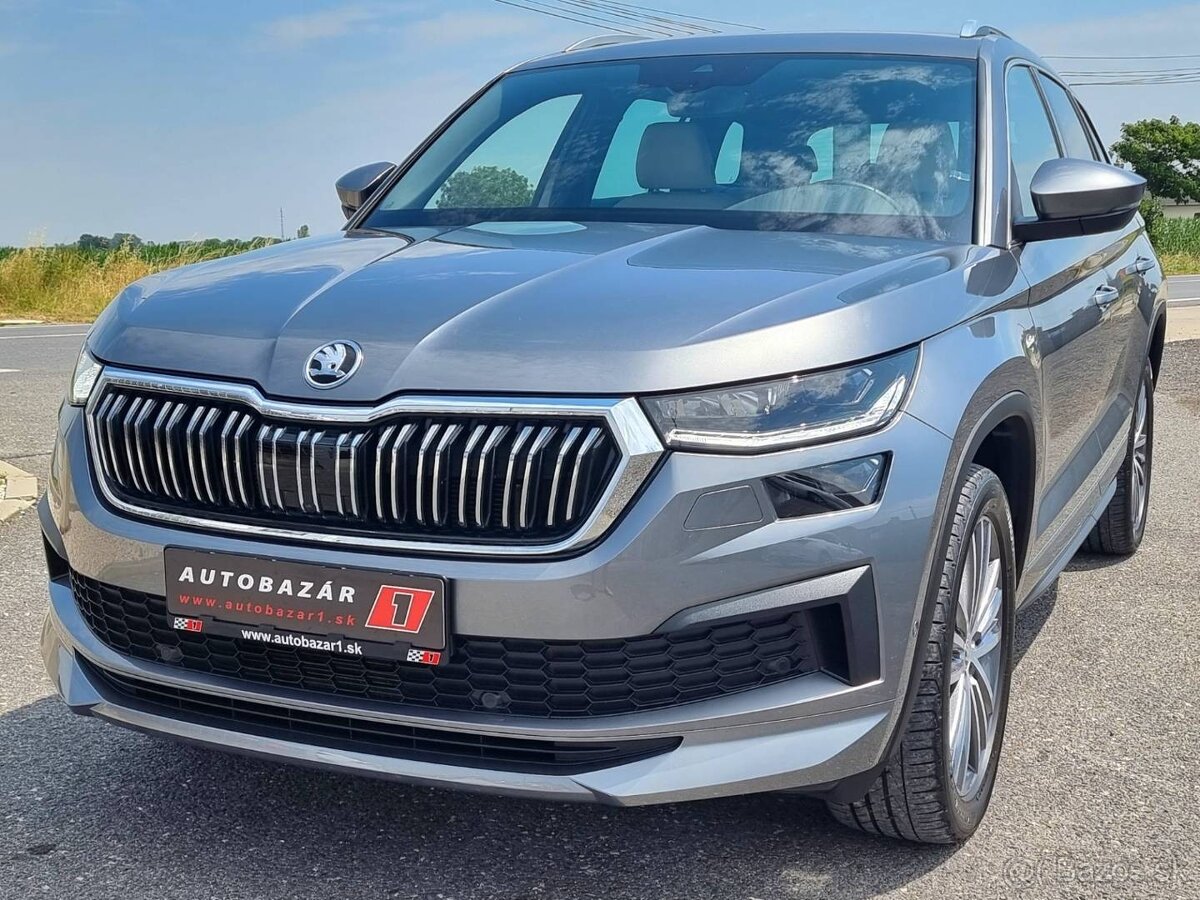 ✅️Škoda Kodiaq L&K 2.0.TDI DSG 2022,60.000km,Kamery,Matrix✅️