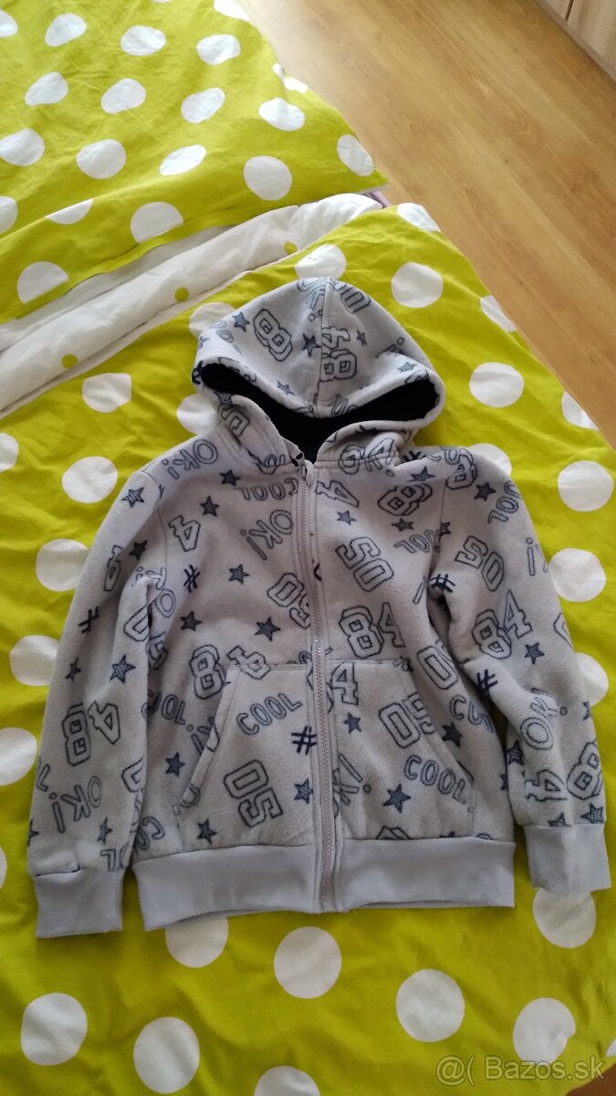 mikina č.122/128 zateplená