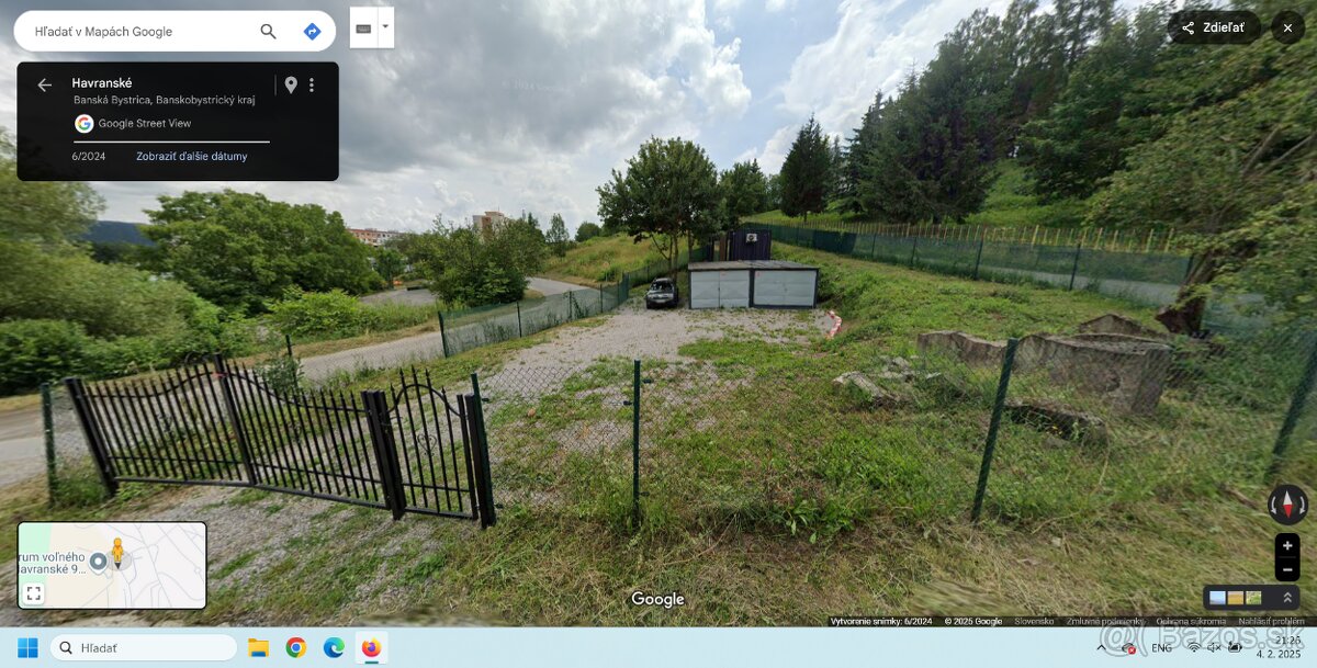 Prenajmem areal v Banskej Bystrici na Fončorde, Havranské