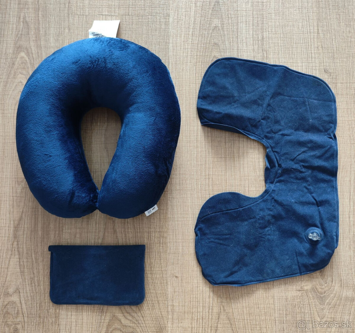 Nový cestovný vankúš + nafukovací - cena za obidva