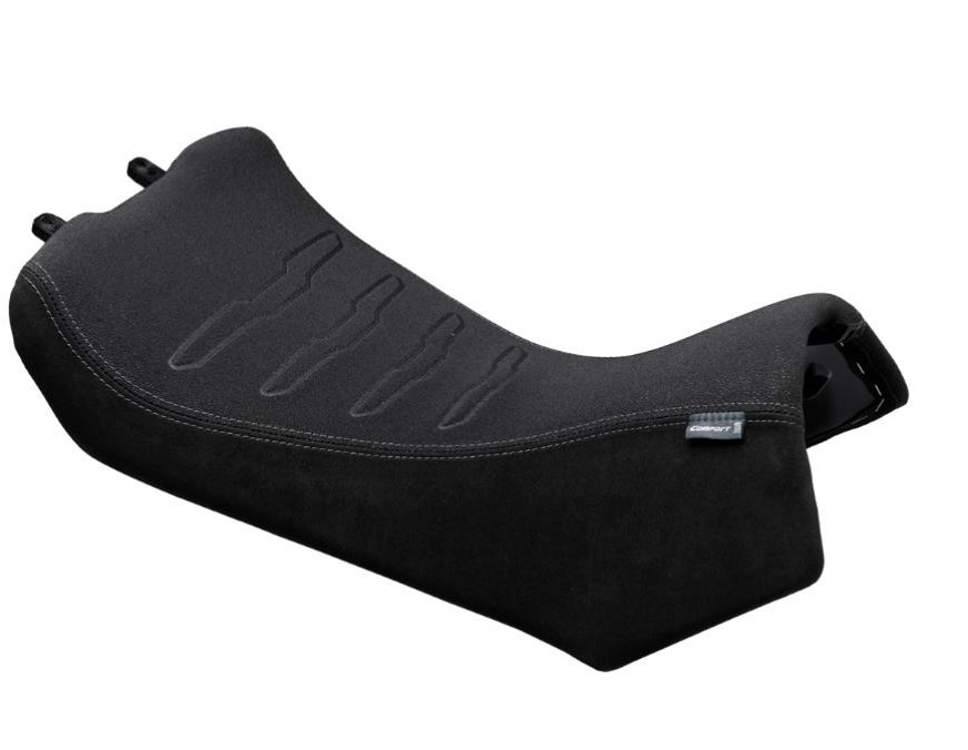 Moto Guzzi V100 Stelvio - vyhrievané komfortné znížené sedlo