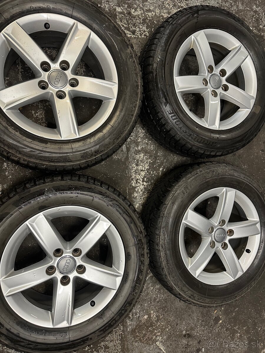 Alu disky R16 5x112 Et50 6.5J Seat Škoda Audi Volkswagen