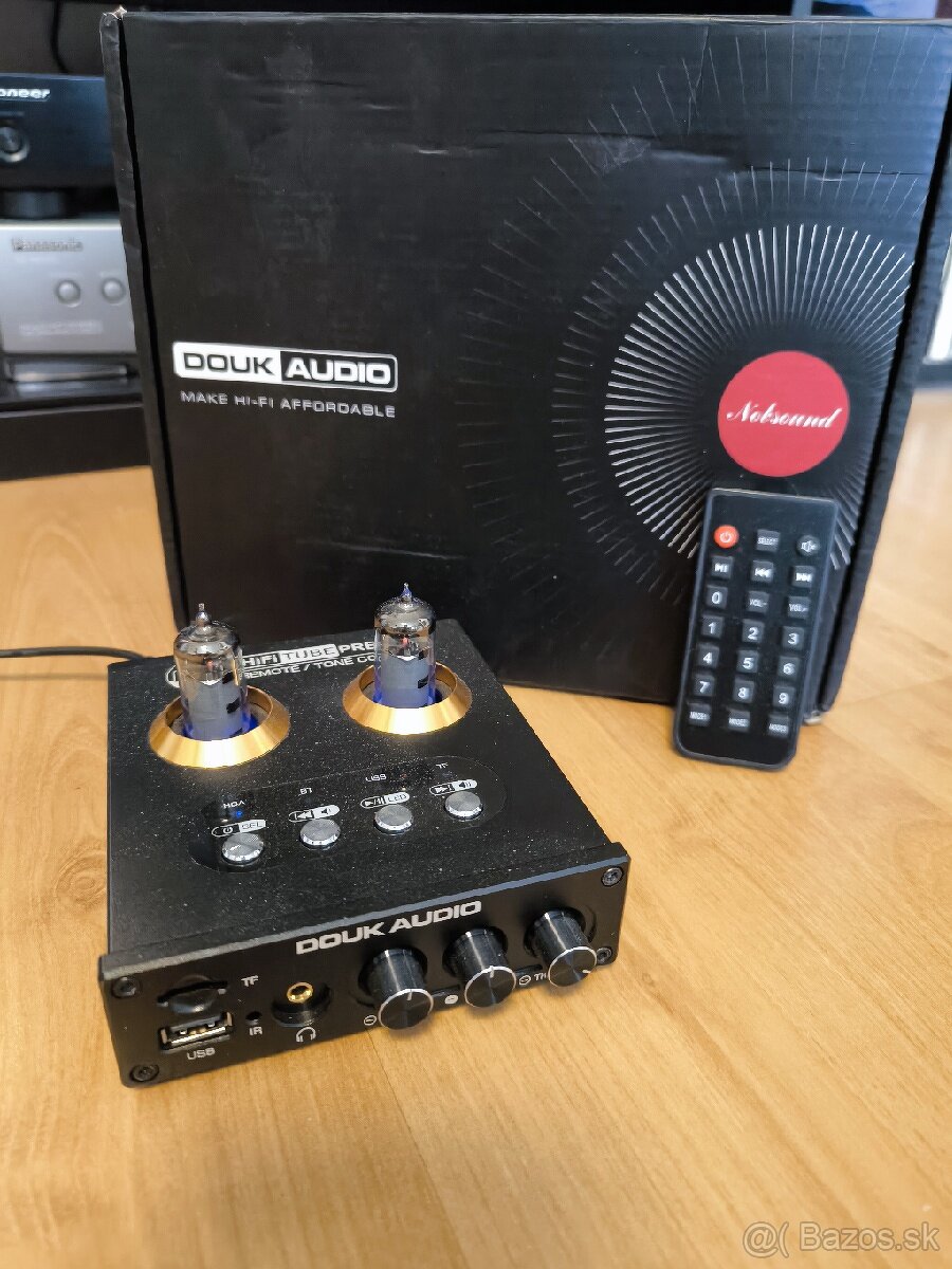 Nobsound Mini elektronkový Bluetooth predzosilovač