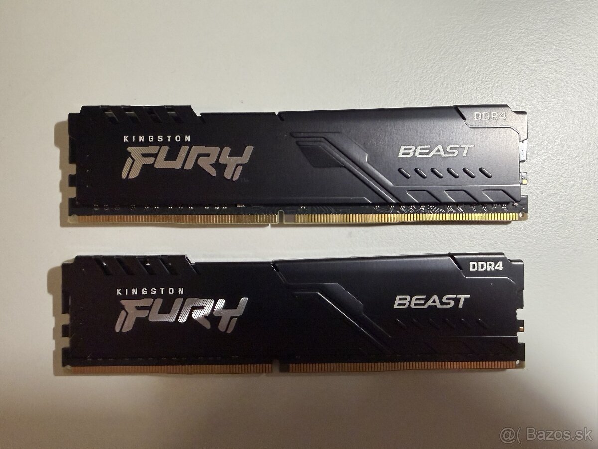 Kingston FURY 32 GB KIT DDR4 3200 MHz CL16 Beast Black